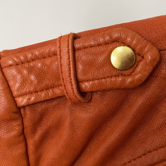 Massimo Dutti Leather Jacket - Picture 3 of 16